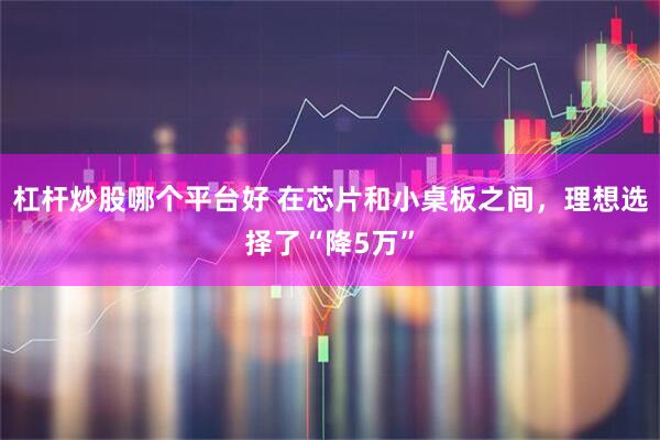 杠杆炒股哪个平台好 在芯片和小桌板之间，理想选择了“降5万”